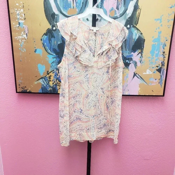 CAbi Style 837 Flashback Sleeveless Tunic Top - Picture 1 of 7